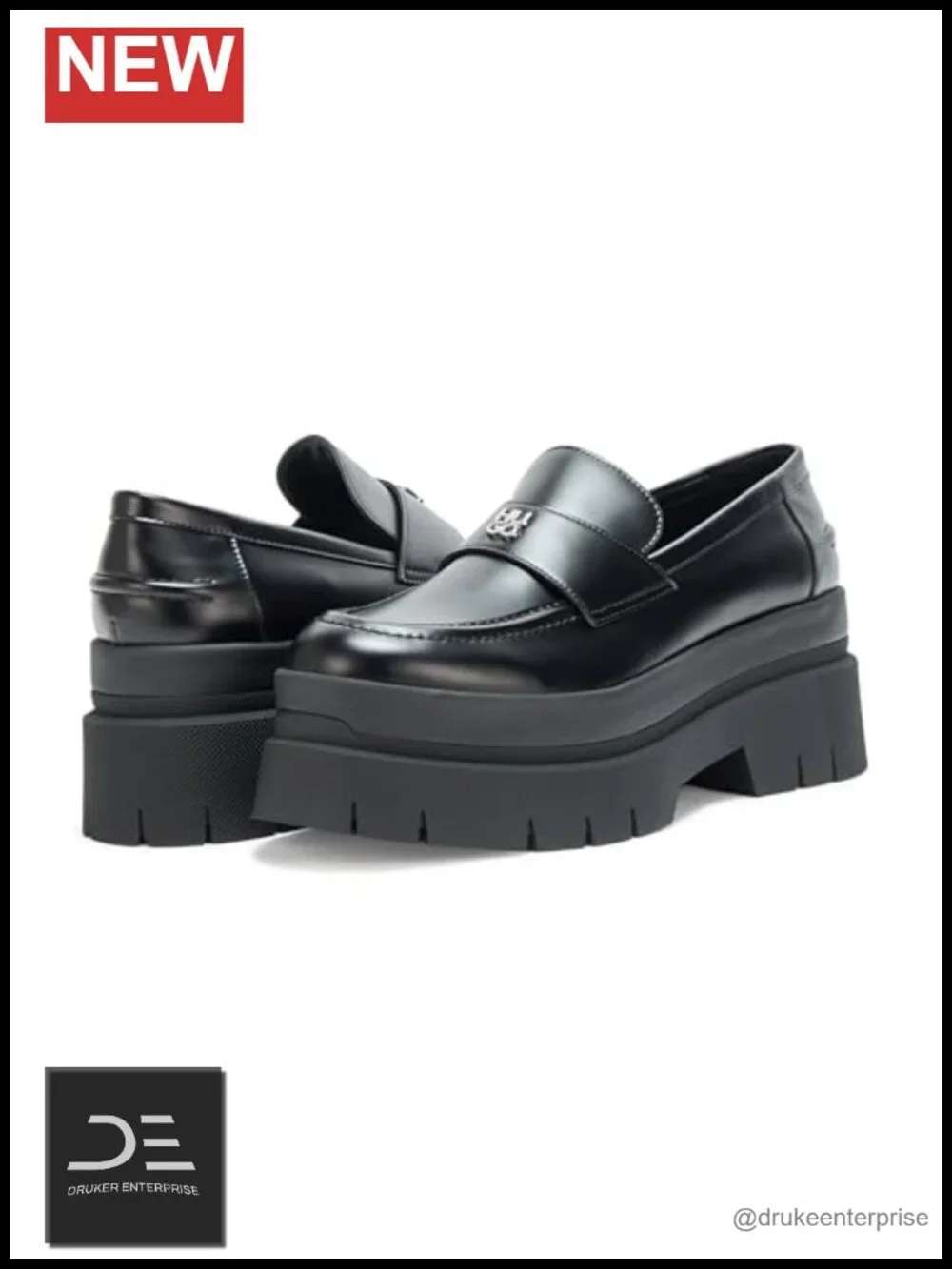Women's Kris Chunky Platform Loafers Casual Pull-On